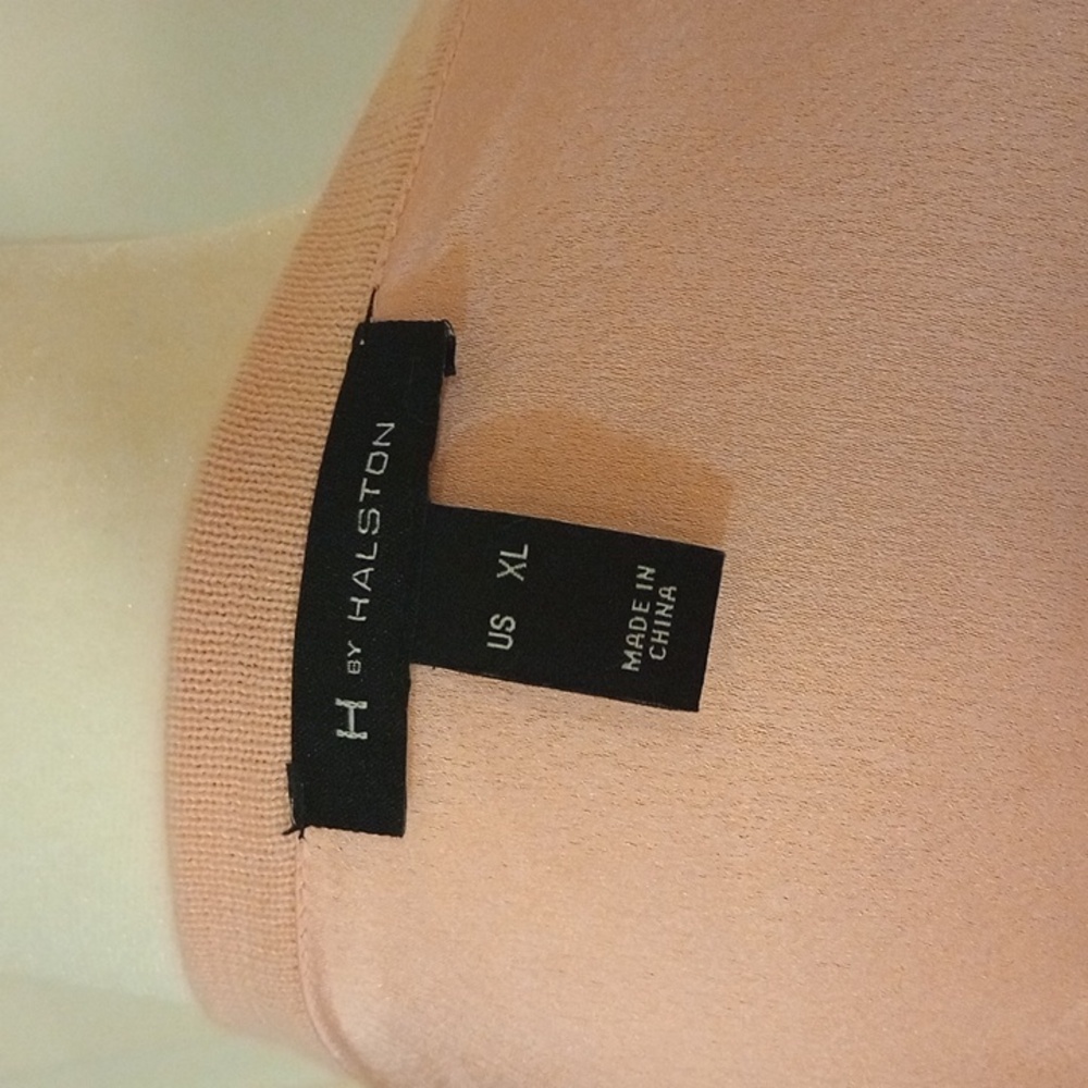 H by Halston Blush Pink Open Front Oversized Cardigan - Picture 9 of 10